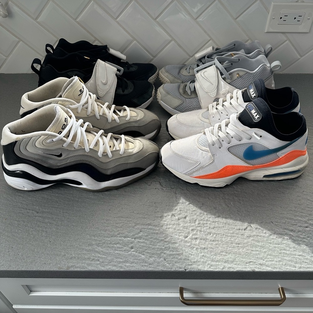 Nike zoom flight 96, air max 93, Nike zoom veer